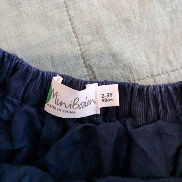 Mini Boden Robin Corduroy Skirt Sz 2-3 - Picture 3 of 3